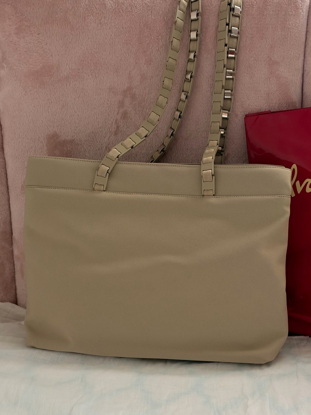 Salvatore Ferragamo Vera Shoulder Tote Vintage